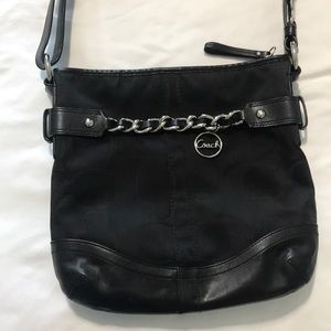 Coach Signature print shoulder bag